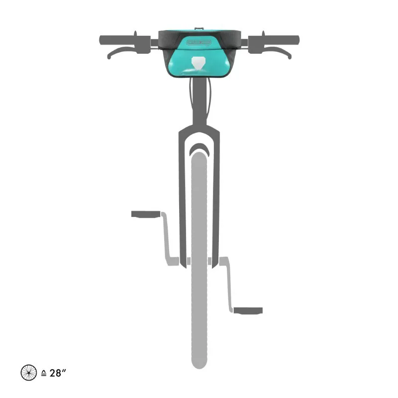 Ortlieb Ultimate Six Free 5L Handlebar Bag in Blue-1